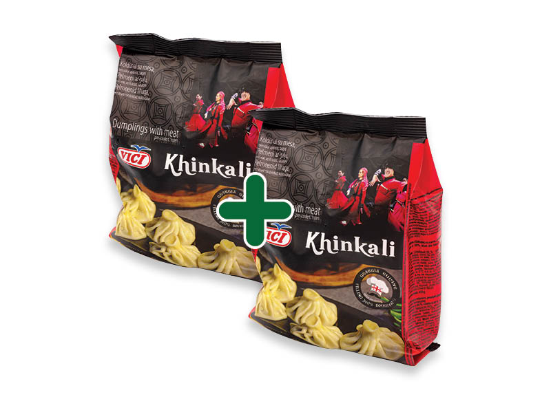 Šaldyti koldūnai VIČI KHINKALI su mėsa
			, 
				 6 rūšių. Ir IKI EXPRESS