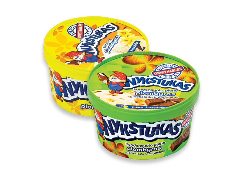 Valgomųjų ledų dėžutė NYKŠTUKAS
			, 
				 800 ml, 3 rūšių, 6,24 Eur/l. Ir IKI EXPRESS
