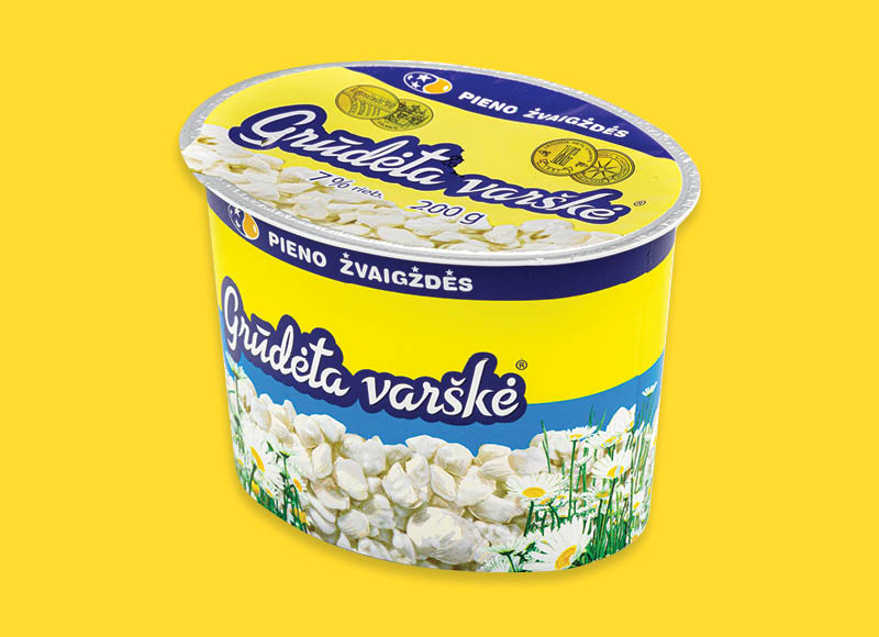 GRŪDĖTA varškė
			, 
				 200 g, 7 % rieb., 5,45 Eur/kg. Ir IKI EXPRESS