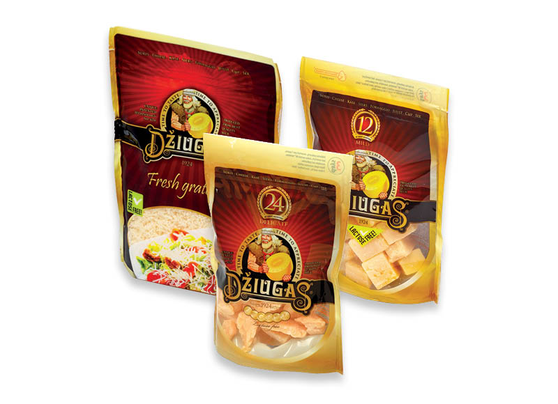 Kietiesiems sūriams DŽIUGAS
			, 
				 100 g, 5 rūšių. Ir IKI EXPRESS
