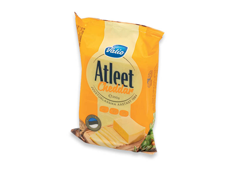 Sūris VALIO ATLEET CHEDDAR
			, 
				 250 g, 10,36 Eur/kg. A lygio parduotuvėse