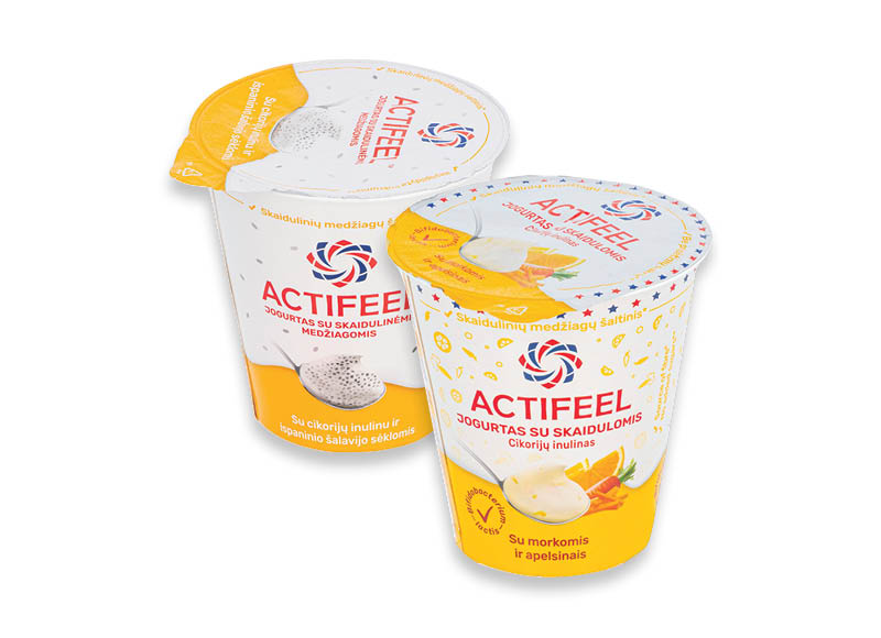 Jogurtas ACTIFEEL
			, 
				 300 g, 2 rūšių, 2,97 Eur/kg. A lygio parduotuvėse