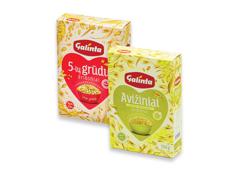 Dribsniams GALINTA
			, 
				 500 g, 5 rūšių
