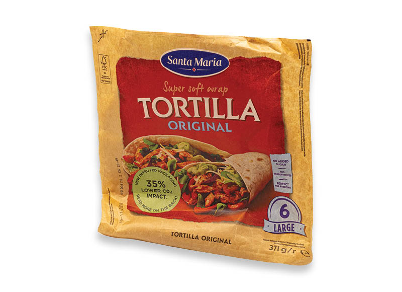 Tortilijos SANTA MARIA WRAP
			, 
				 371 g, 6,44 Eur/kg. A lygio parduotuvėse