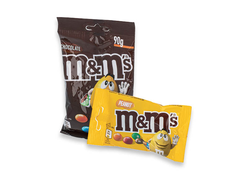 Dražė, šokoladiniams saldainiams M&M ir MALTESERS
			, 
				 7 rūšių. A lygio parduotuvėse