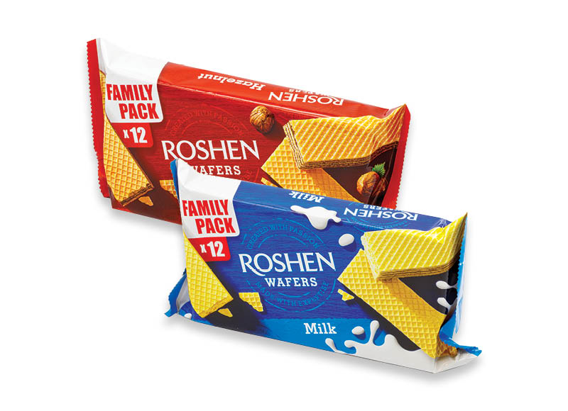 Vafliai ROSHEN
			, 
				 216 g, 3 rūšių, 5,97 Eur/kg