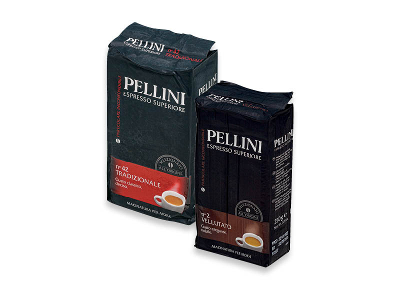 PELLINI malta kava TRADIZIONALE ir VELLUTATO vakuume
			, 
				 250 g, 2 rūšių, 13,96 Eur/kg