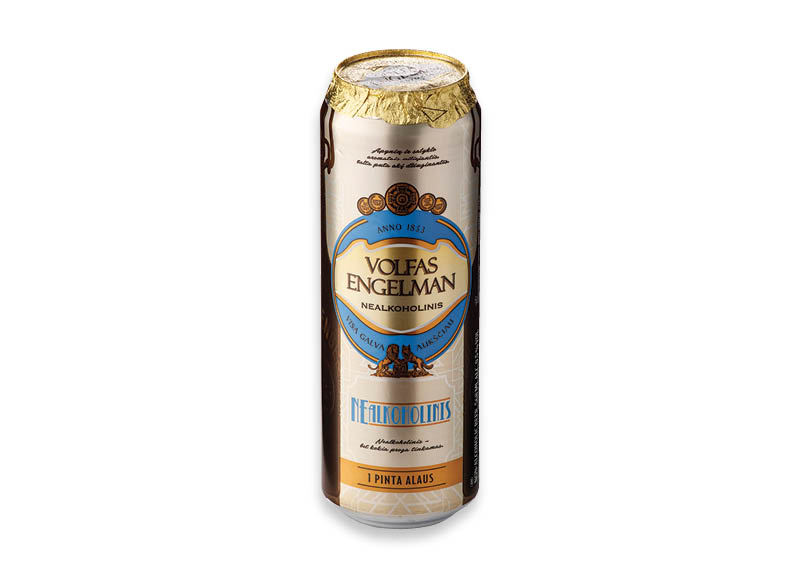 Nealkoholinis alus VOLFAS ENGELMAN
			, 
				 0,568 l, 1,39 Eur/l (taros užstato vertė į gėrimo kainą neįskaičiuota)
