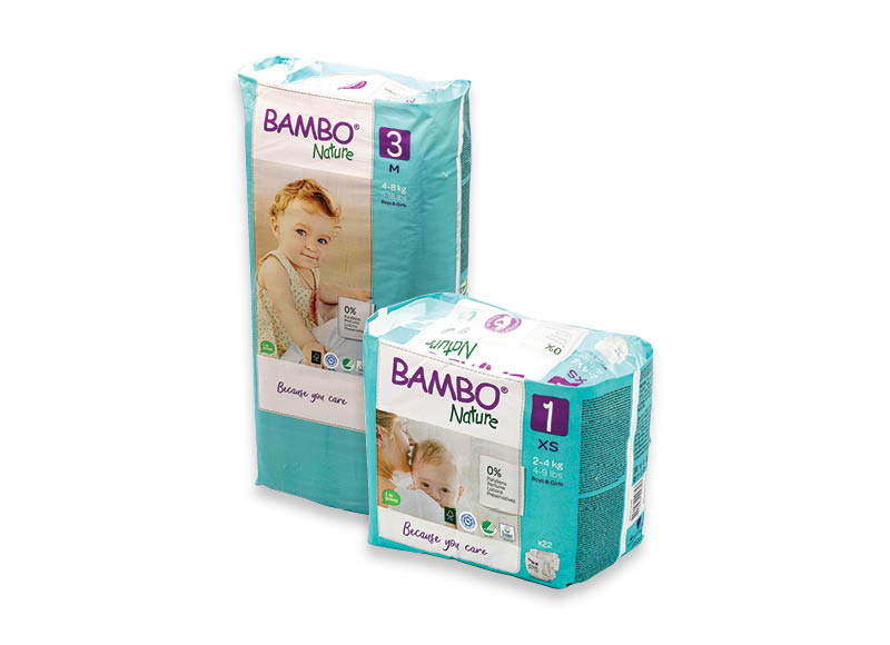 Sauskelnėms ir drėgnosioms servetėlėms BAMBO NATURE
,
9 rūšių Sauskelnėms ir drėgnosioms servetėlėms BAMBO NATURE
,
9 rūšių