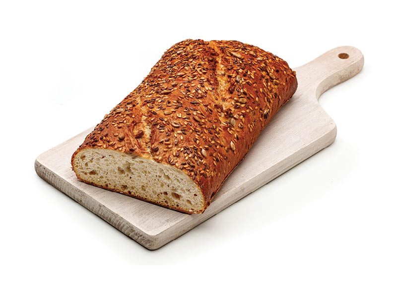 Šviesi duona su grūdais ir sėklomis
			, 
				 400 g, 2,73 Eur/kg A lygio parduotuvėse