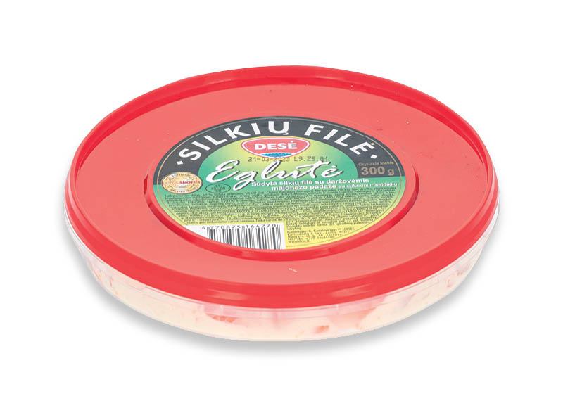 Silkių filė DESĖ EGLUTĖ
,
300 g, 7,30 Eur/kg. A lygio parduotuvėse. Ir IKI EXPRESS Silkių filė DESĖ EGLUTĖ
,
300 g, 7,30 Eur/kg. A lygio parduotuvėse. Ir IKI EXPRESS