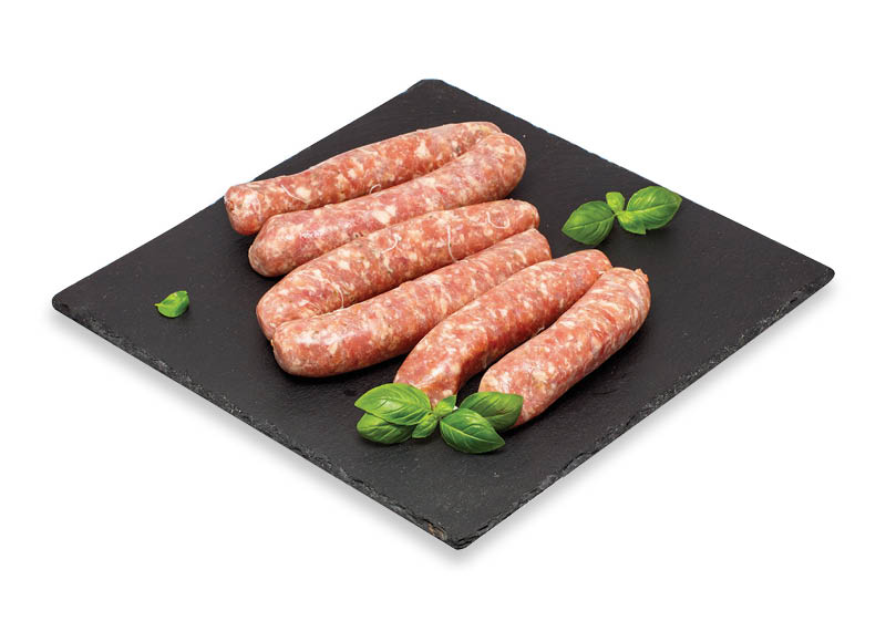 Šviežios tradicinės lietuviškos dešrelės
			, 
				 (sveriamoje vitrinoje) 1 kg. A lygio parduotuvėse