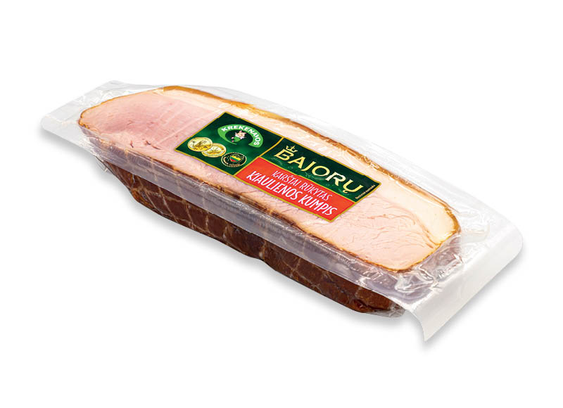 Pjaustytas karštai rūkytas BAJORŲ kumpis
			, 
				 1 kg. A lygio parduotuvėse