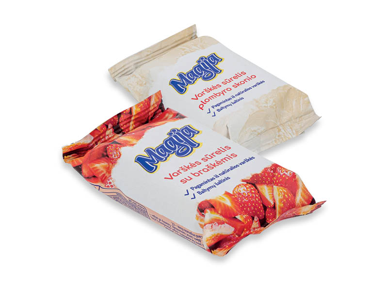 Varškės sūrelis MAGIJA
			, 
				 100 g, 4 rūšių, 7,90 Eur/kg. A lygio parduotuvėse