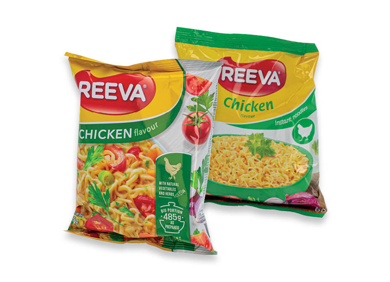 Greitai paruošiamiems makaronams REEVA
			, 
				 60 g, 75 g, 85 g, 8 rūšių. Ir IKI EXPRESS