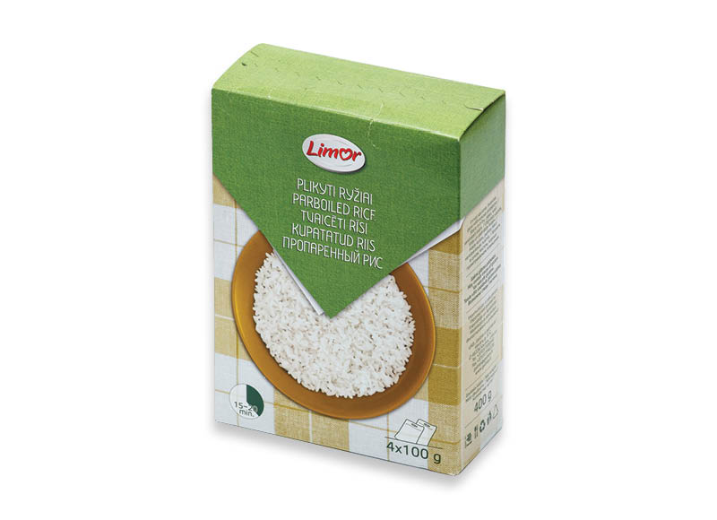 PLIKYTI ryžiai LIMOR
			, 
				 400 g, 2,73 Eur/kg