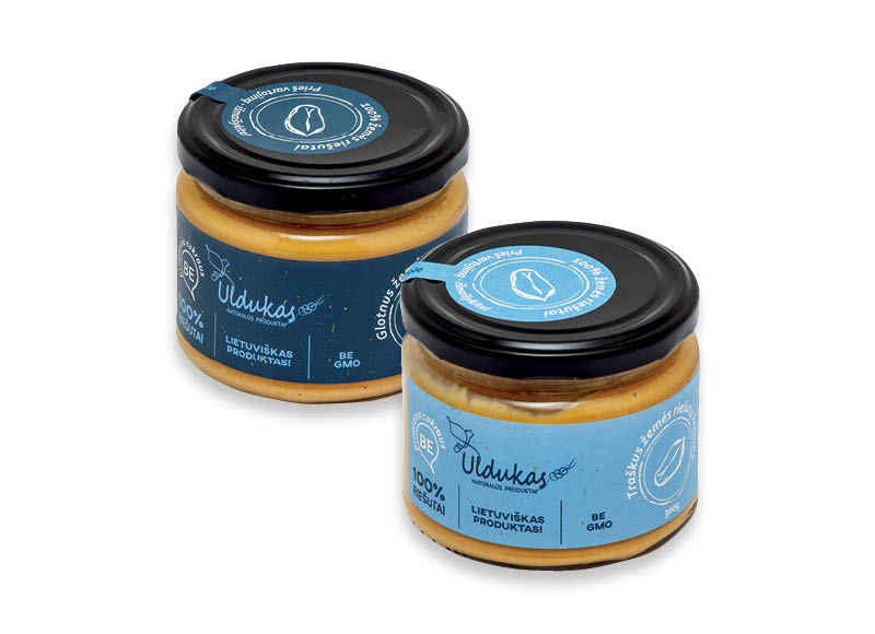 Žemės riešutų kremas ULDUKAS
			, 
				 300 g, 2 rūšių, 8,30 Eur/kg