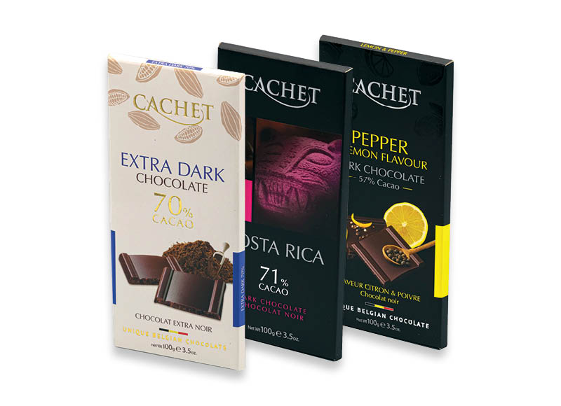 Šokolado plytelės CACHET
,
100 g, 3 rūšių, 13,90 Eur/kg. A lygio parduotuvėse. Ir IKI EXPRESS Šokolado plytelės CACHET
,
100 g, 3 rūšių, 13,90 Eur/kg. A lygio parduotuvėse. Ir IKI EXPRESS