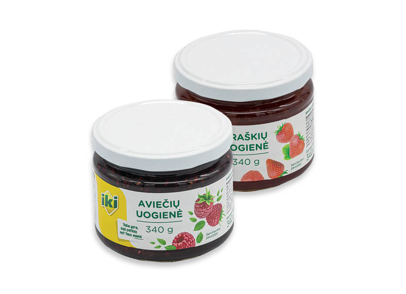 IKI uogienėms
,
340 g, 4 rūšių IKI uogienėms
,
340 g, 4 rūšių