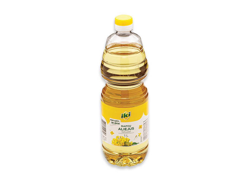 IKI rapsų aliejus
,
1 l IKI rapsų aliejus
,
1 l