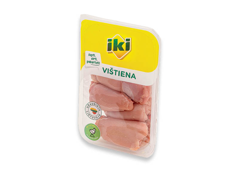 IKI šviežia viščiukų broilerių šlaunelių mėsa
,
(užauginta be antibiotikų) 500 g, 7,38 Eur/kg IKI šviežia viščiukų broilerių šlaunelių mėsa
,
(užauginta be antibiotikų) 500 g, 7,38 Eur/kg