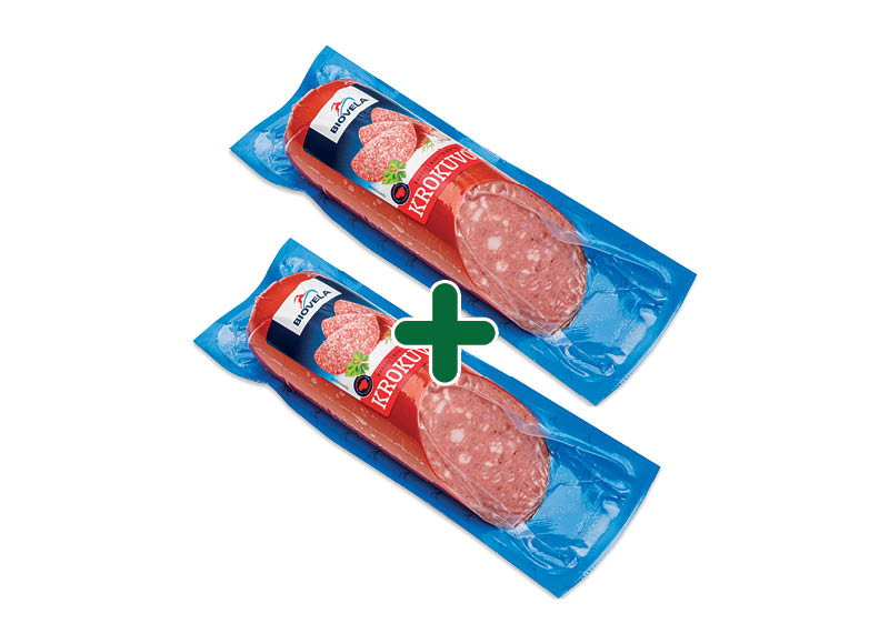 Karštai rūkyta KROKUVOS dešra
			, 
				 400 g, 4,59 Eur/vnt. A lygio parduotuvėse