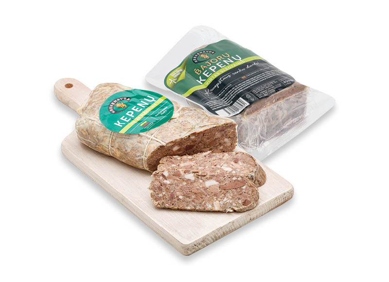 Virtiems BAJORŲ kepenų slėgtainiams
			, 
				 450 g, 1 kg, 2 rūšių. A lygio parduotuvėse