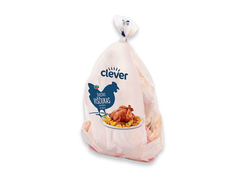 CLEVER šviežias viščiukas broileris
			, 
				 1 kg