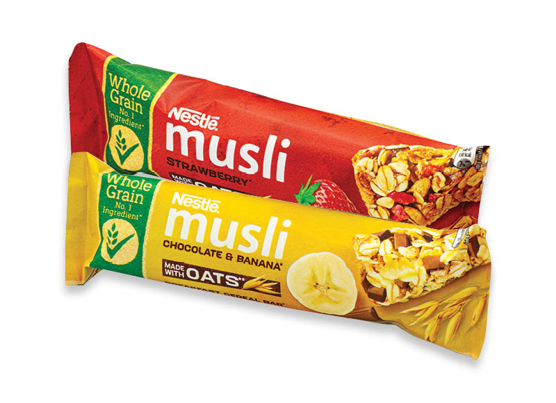 Dribsnių batonėlis NESTLE
			, 
				 35 g, 3 rūšių, 15,71 Eur/kg. A lygio parduotuvėse