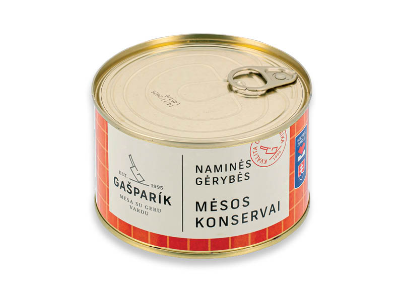 Konservuota mėsa pietums GAŠPARIK
			, 
				 420 g, 6,64 Eur/kg