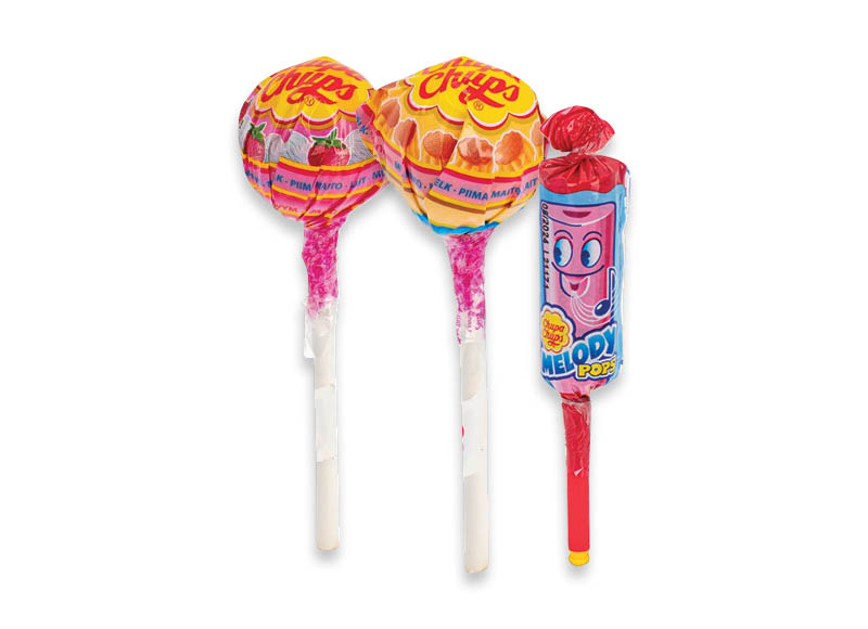 Karamelėms, ledinukams CHUPPA CHUPS
			, 
				 9 rūšių. Ir IKI EXPRESS