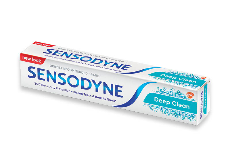 Dantų pasta SENSODYNE DEEP CLEAN
,
75 ml, 55,87 Eur/l. A lygio parduotuvėse Dantų pasta SENSODYNE DEEP CLEAN
,
75 ml, 55,87 Eur/l. A lygio parduotuvėse