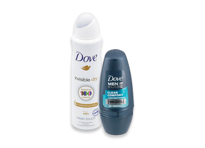 Dezodorantas DOVE
			, 
				 6 rūšių