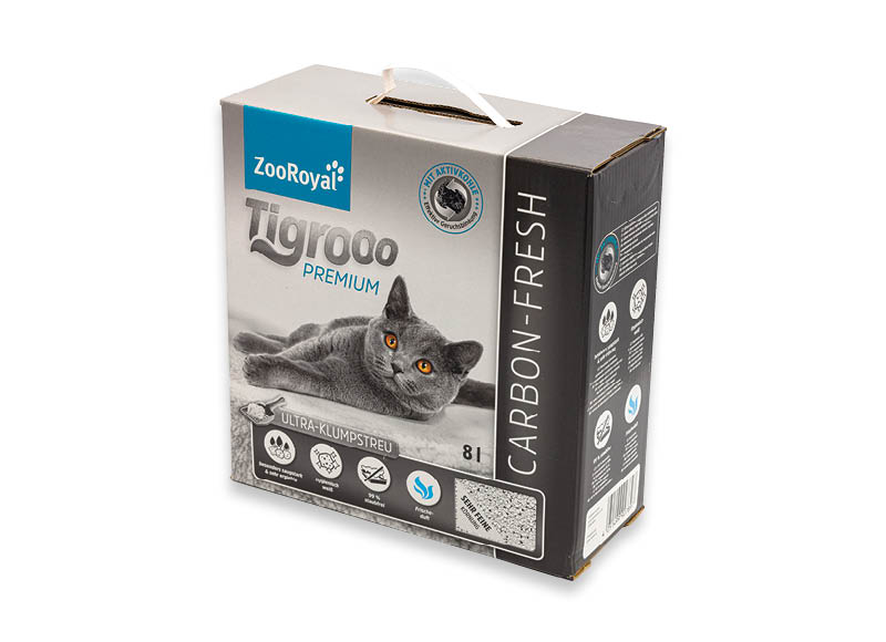Kačių kraikas ZOOROYAL TIGROOO CARBON-FRESH
,
8 l, 0,75 Eur/l Kačių kraikas ZOOROYAL TIGROOO CARBON-FRESH
,
8 l, 0,75 Eur/l