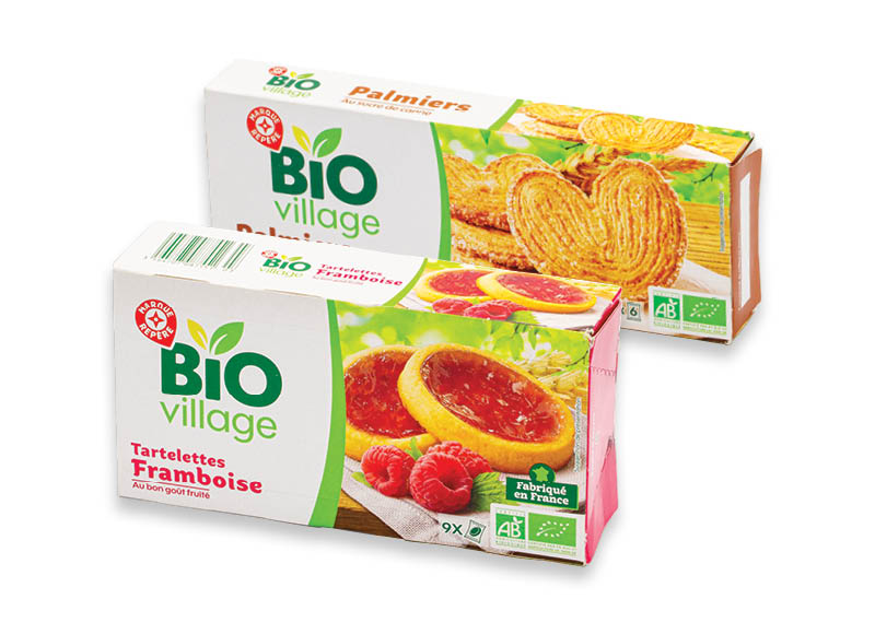 BIO VILLAGE sausainiams
			, 
				 100 g, 125 g, 2 rūšių. A lygio parduotuvėse