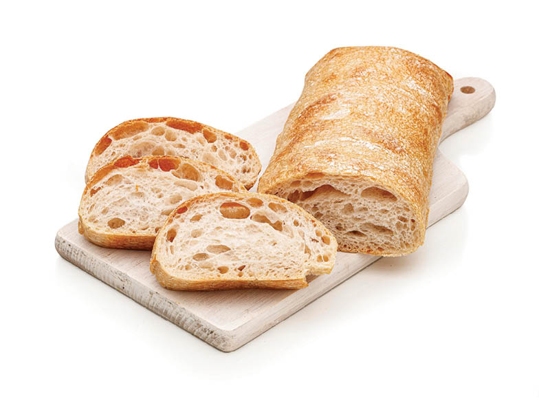 Šviesi itališka ČIABATA
			, 
				 310 g, 320 g. A lygio parduotuvėse. Ir IKI EXPRESS