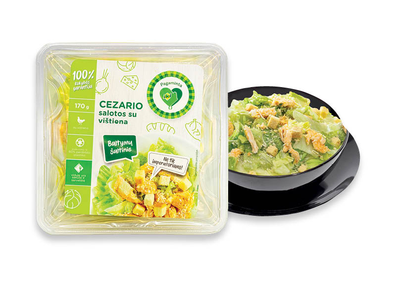 PAGAMINTA IKI CEZARIO salotos
			, 
				 170 g, 15,82 Eur/kg. Ir IKI EXPRESS