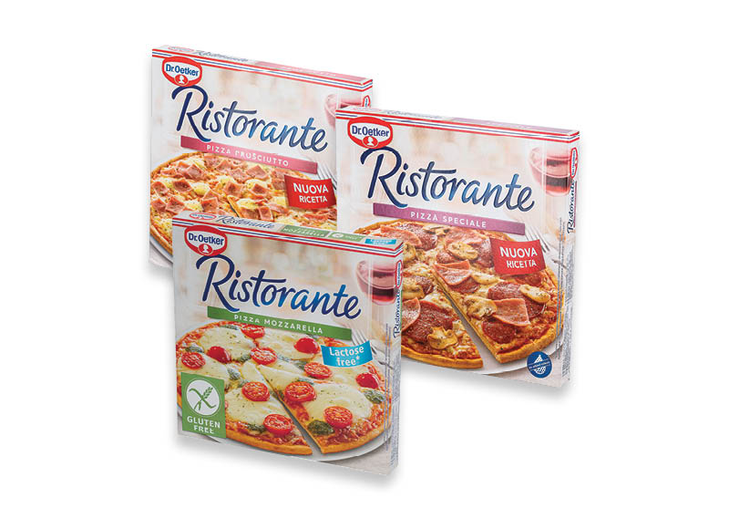 Šaldytoms picoms DR. OETKER RISTORANTE
			, 
				 6 rūšių. Ir IKI EXPRESS