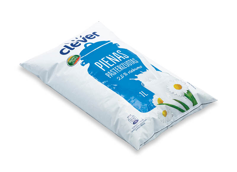 CLEVER pienas
,
1 l, 2,5 % rieb. CLEVER pienas
,
1 l, 2,5 % rieb.