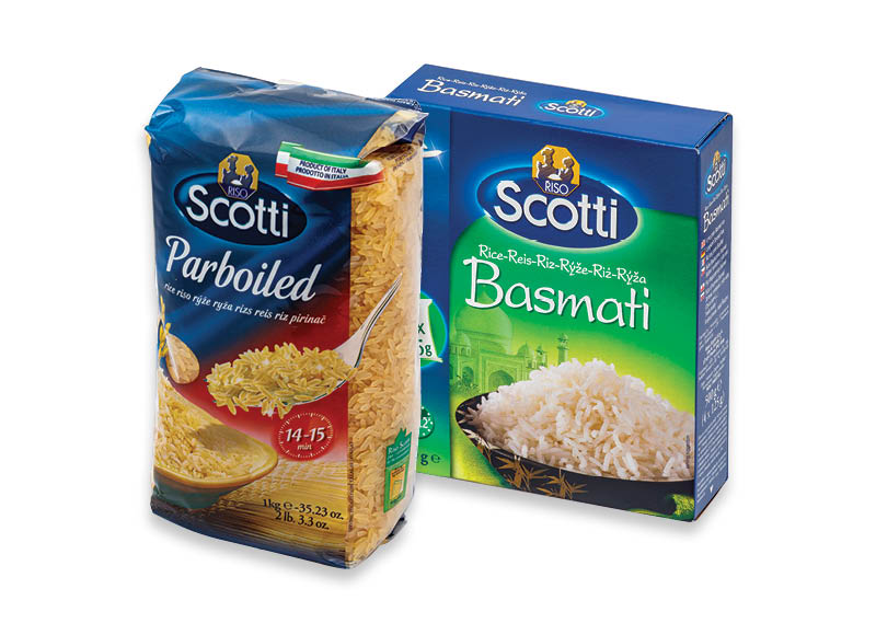 Ryžiams SCOTTI
			, 
				 210 g, 500 g, 1 kg 7 rūšių