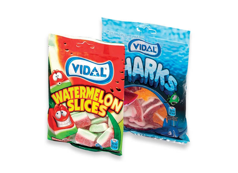 Guminukai VIDAL
			, 
				 100 g, 6 rūšių, 9,90 Eur/kg. Ir IKI EXPRESS