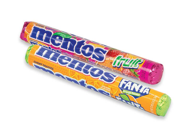 Kramtomieji saldainiai MENTOS
			, 
				 38 g, 4 rūšių, 20,79 Eur/kg. Ir IKI EXPRESS