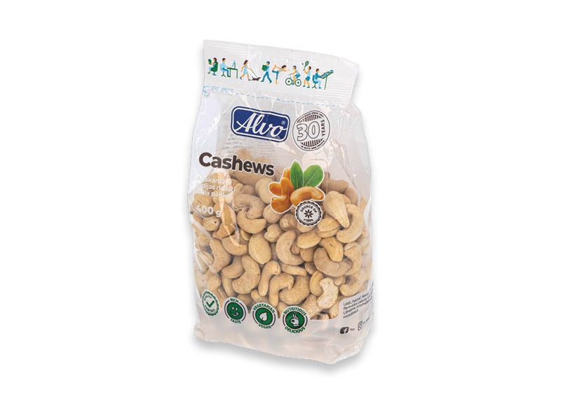 Anakardžių riešutai ALVO
,
400 g, 14,98 Eur/kg Anakardžių riešutai ALVO
,
400 g, 14,98 Eur/kg