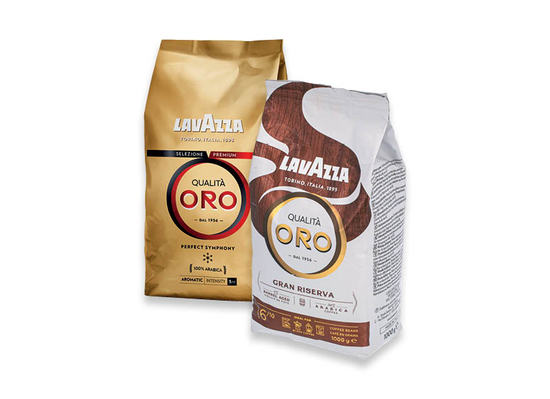 Kavos pupelės LAVAZZA QUALITA ORO, RISERVA, MOUNTAIN GROWN
			, 
				 1 kg, 3 rūšių. Ir IKI EXPRESS