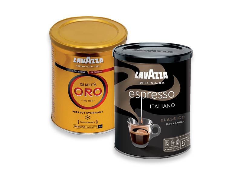 Malta kava LAVAZZA QUALITA ORO ir ESPRESSO
,
250 g, 2 rūšių, 18,36 Eur/kg. Ir IKI EXPRESS Malta kava LAVAZZA QUALITA ORO ir ESPRESSO
,
250 g, 2 rūšių, 18,36 Eur/kg. Ir IKI EXPRESS
