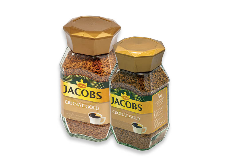 Tirpiajai kavai JACOBS CRONAT GOLD
			, 
				 100 g, 200 g. A lygio parduotuvėse