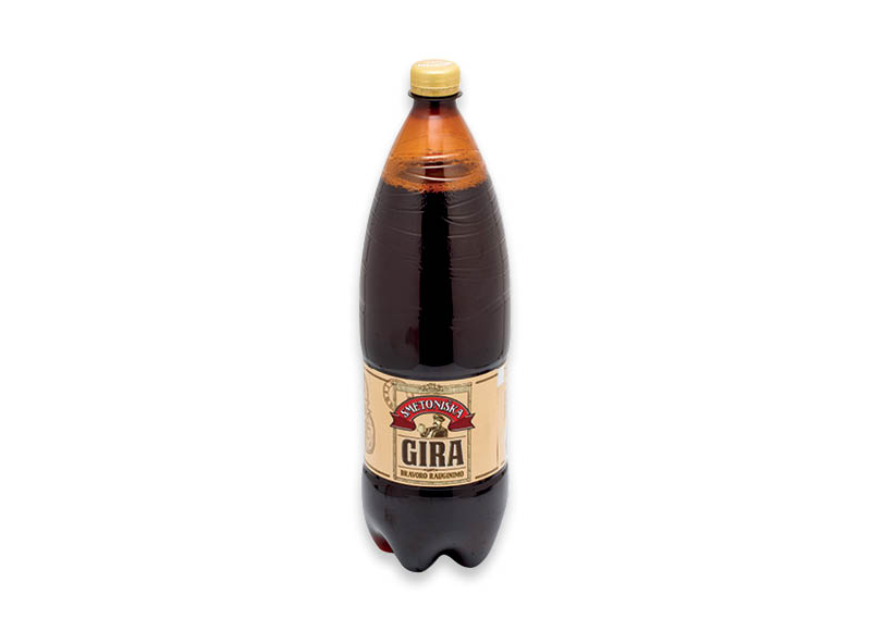 BRAVORO RAUGINIMO SMETONIŠKA gira
			, 
				 1,5 l, 0,66 Eur/l (taros užstato vertė į gėrimo kainą neįskaičiuota)