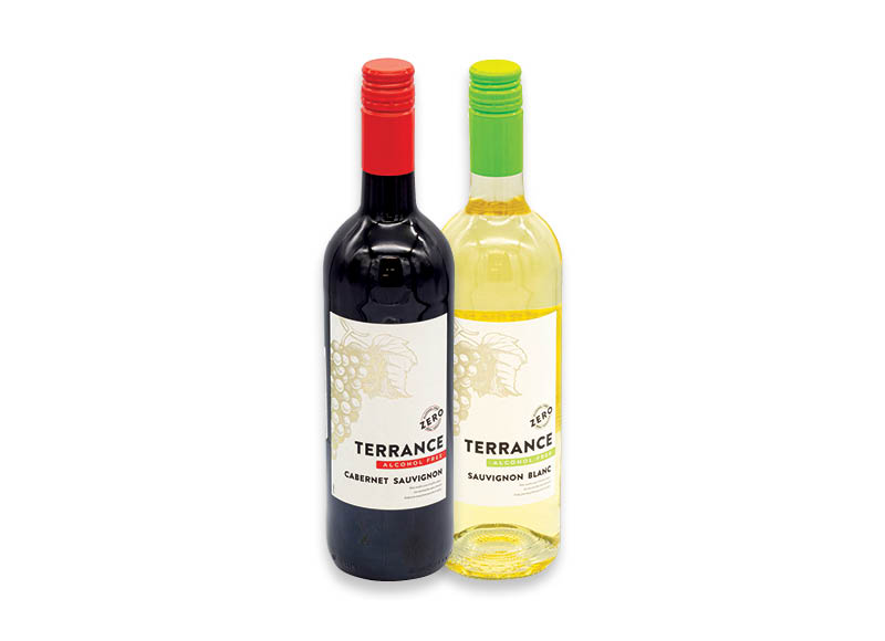 Nealkoholinis vynas TERRANCE
			, 
				 0,75 l, 2 rūšių, 3,99 Eur/l. Ir IKI EXPRESS