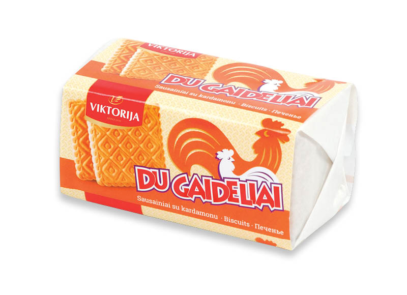 Sausainiai DU GAIDELIAI
,
180 g, 2,50 Eur/kg Sausainiai DU GAIDELIAI
,
180 g, 2,50 Eur/kg