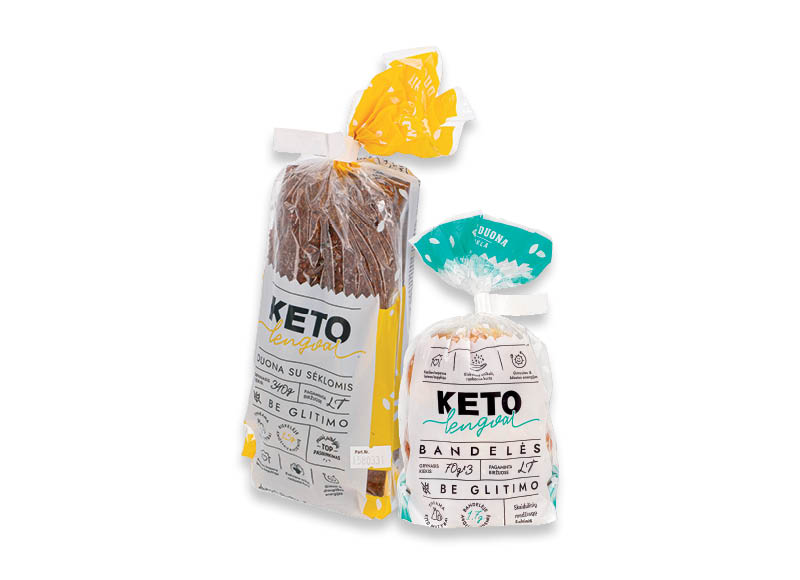 BIRŽŲ DUONOS gaminiams KETO LENGVAI
			, 
				 210 g, 340 g, 2 rūšių. A lygio parduotuvėse